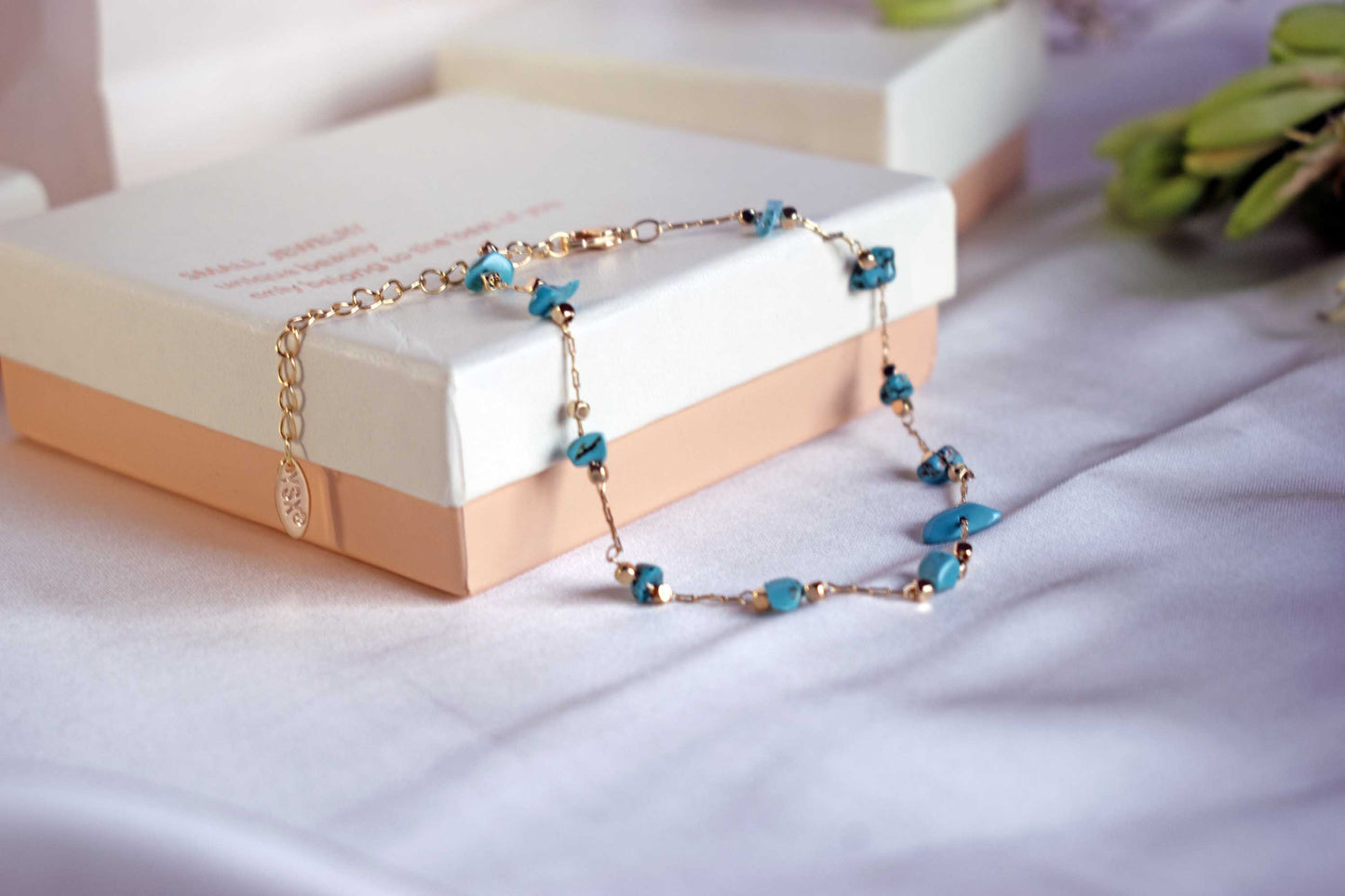 Turquoise Anklet