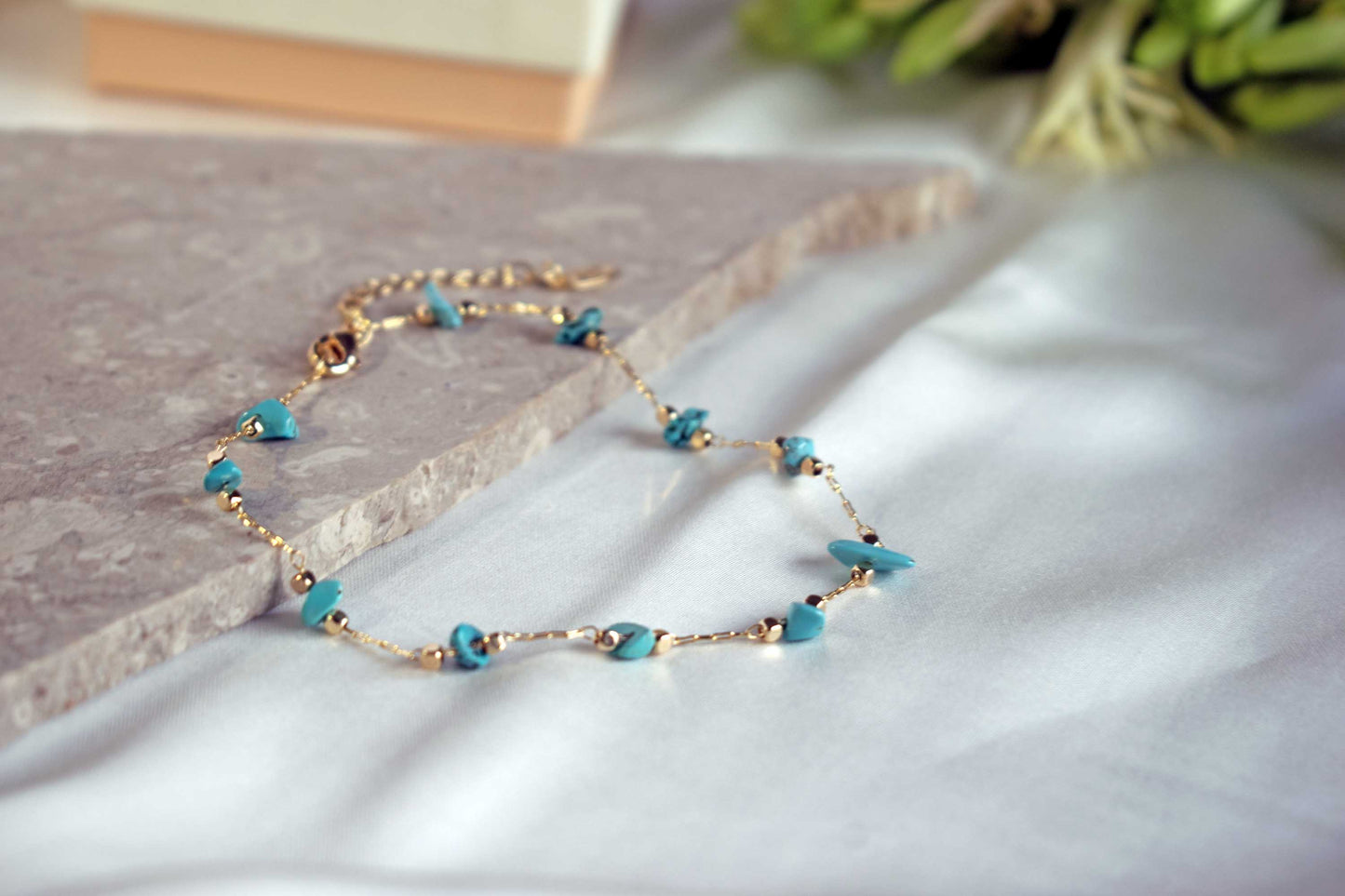 Turquoise Anklet