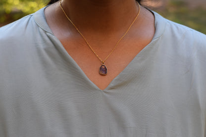 Gold plated Minimalist Pendant