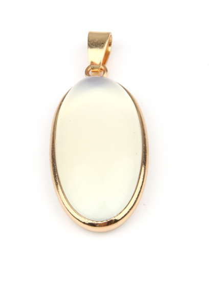 Natural Stone Gold Plated Pendant