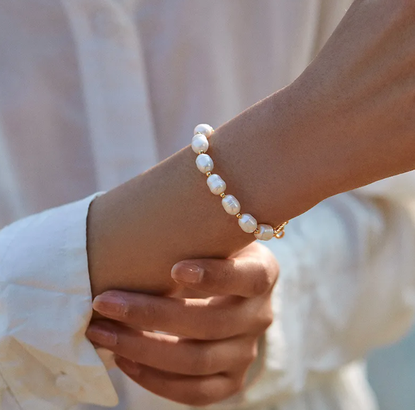 Baroque Pearl Bracelet