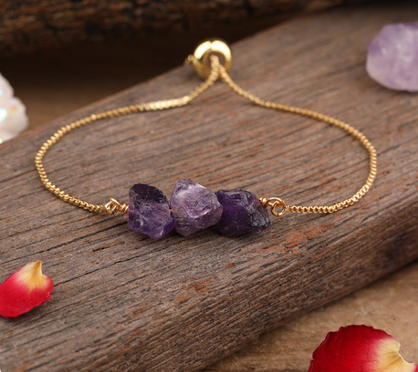 Amethyst bracelet