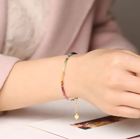 Tourmaline Multicolor Bracelet