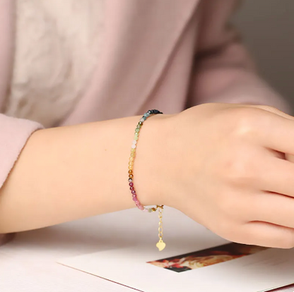 Tourmaline Multicolor Bracelet