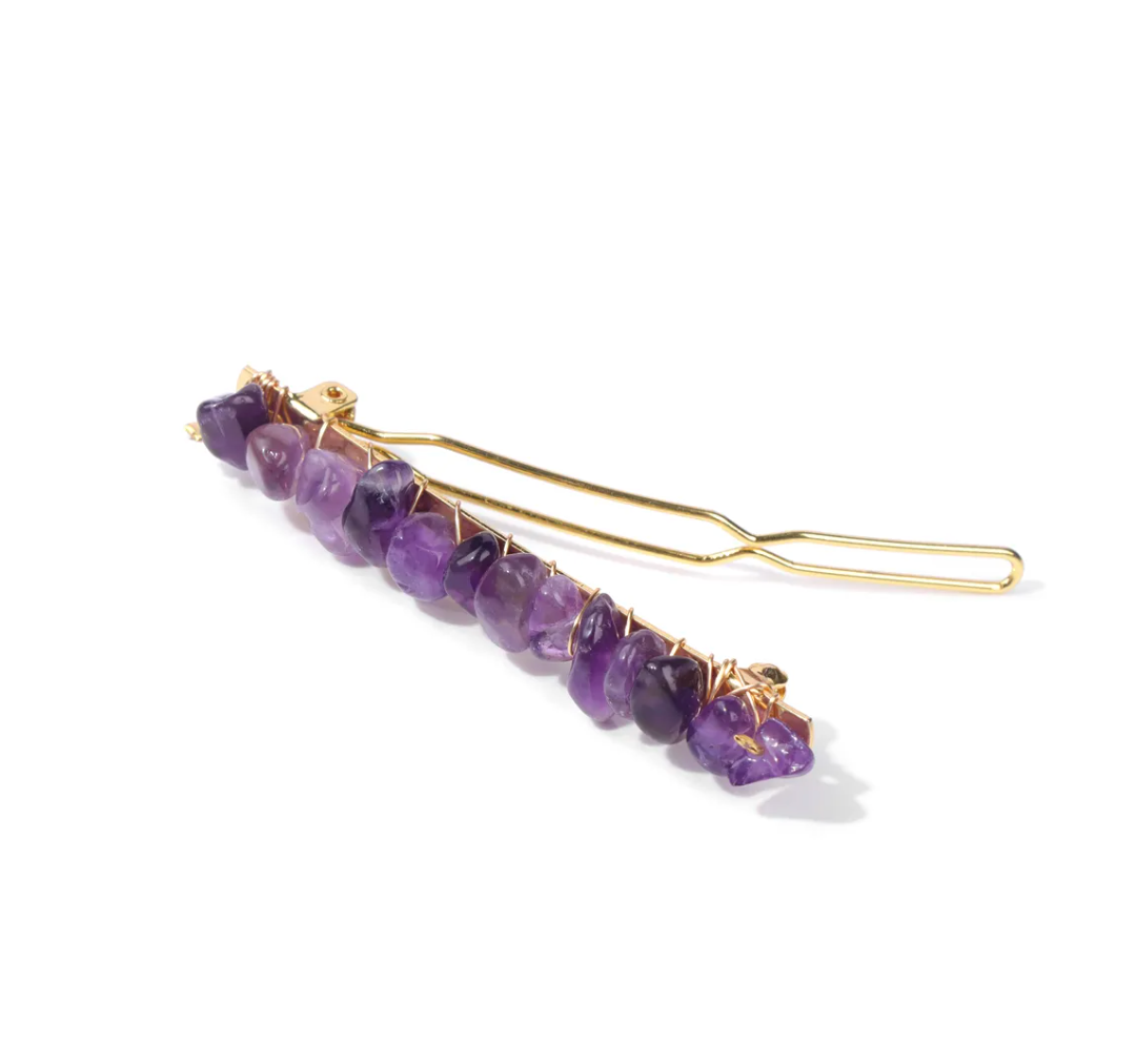 Gemstone Hair Pins