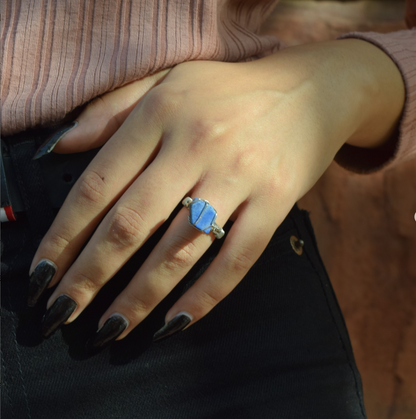 Wire Wrapped Semi-precious Rings